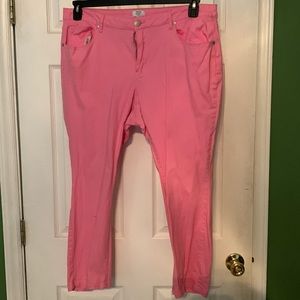 Pink pants